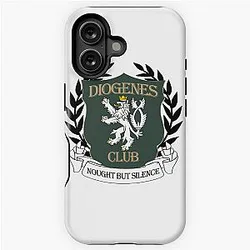 Diogenes Club - Sherlock Holmes iPhone Case