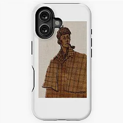 Sherlock Holmes Portrait iPhone Case