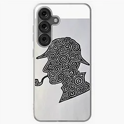 Sherlock Holmes Shilouette Samsung Galaxy Soft Case