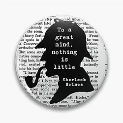 Sherlock Holmes Art Pin