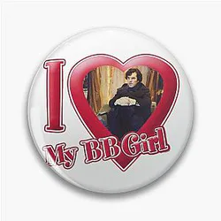 I love my baby Sherlock Holmes Pin