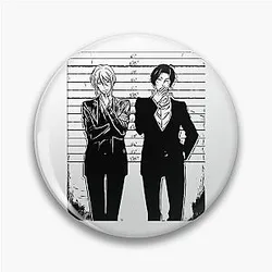 Moriarty the Patriot 
Sherlock Holmes and William James Moriarty 
(Mono) Pin