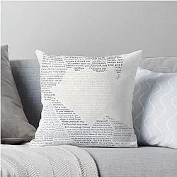 BBC Sherlock Holmes Throw Pillow
