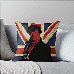 I Believe in Sherlock Holmes Throw Pillow