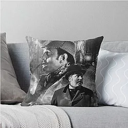 Sherlock Holmes - Basil Rathbone Throw Cushion