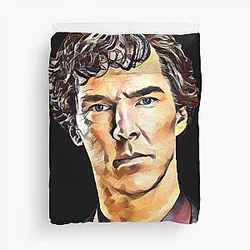 Sherlock Holmes Cool Design Duvet Cover
