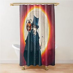 Sherlock Holmes Halloween Shower Curtain
