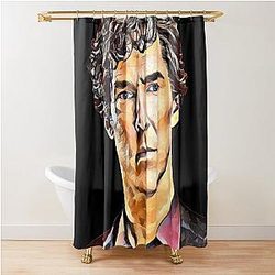 Sherlock Holmes Shower Curtain