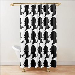 Sherlock Holmes Shower Curtain