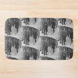 Sherlock Holmes and Dr. Watson in The Dancing Men Bathmat