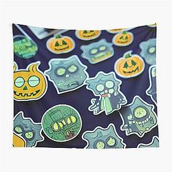 Sherlock Holmes Halloween Tapestry