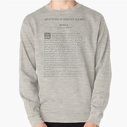 Adventures of Sherlock Holmes Perfect Gift Pullover Sweatshirt