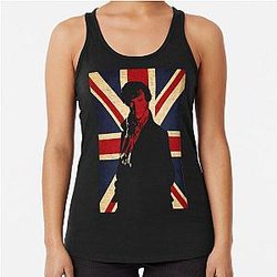 I Believe In Sherlock Holmes Racer Tank Top