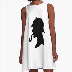 Sherlock Holmes A-Line Dress