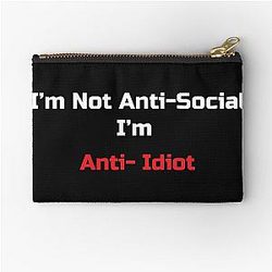 Sherlock Holmes Season 3 Funny Quote Zipper Pouch