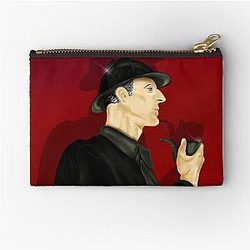 Sherlock Holmes Zipper Pouch