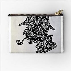 Sherlock Holmes Zipper Pouch