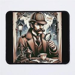 Sherlock Holmes Fan Art Mouse Pad