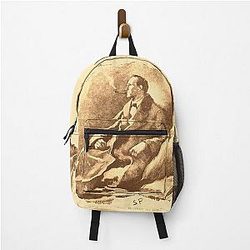 Sherlock Holmes - Pipe (Sidney Paget Vintage Illustration) Backpack