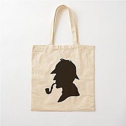 Sherlock Holmes Cotton Tote Bag