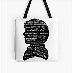 Sherlock Holmes BBC sherlock Tote Bag
