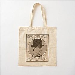 Sherlock Holmes Jeremy Brett Vintage Poster Cotton Tote Bag