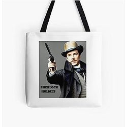The Adventure of Sherlock Holmes All Over Print Tote Bag