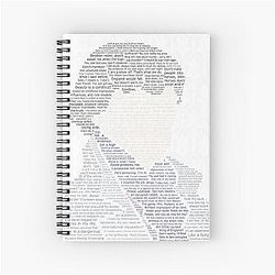 BBC Sherlock Holmes Spiral Notebook