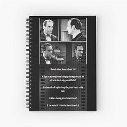 My favorite scene in Woman in Green 1945 Notebook