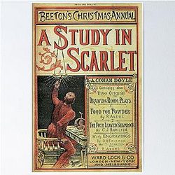 Sherlock Holmes A Study In Scarlet Poster