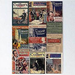 Sherlock Holmes Vintage Poster