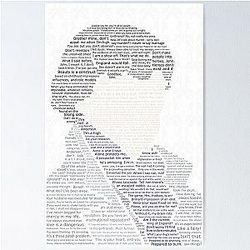 BBC Sherlock Holmes Typography Poster