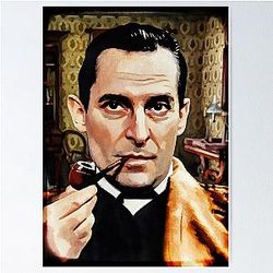 Jeremy Brett The Adventures of Sherlock Holmes Poster
