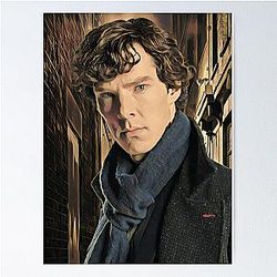 Benedict Cumberbatch Sherlock Holmes Poster