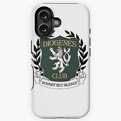Diogenes Club - Sherlock Holmes iPhone Case