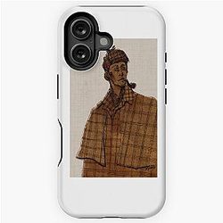Sherlock Holmes Portrait iPhone Case