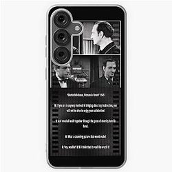 My favorite scene in Sherlock Holmes, Woman in Green 1945 Samsung Galaxy Soft Case