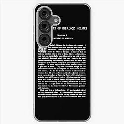 Adventures of Sherlock Holmes First Page - Perfect Gift Samsung Galaxy Soft Case