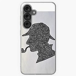 Sherlock Holmes Shilouette Samsung Galaxy Soft Case