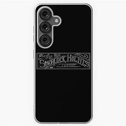 The Sherlock Holmes Fandom black Samsung Galaxy Soft Case