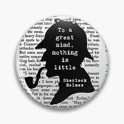 Sherlock Holmes Art Pin