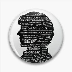 Sherlock Holmes BBC tv show Pin
