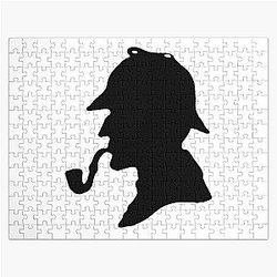 Sherlock Holmes Silhouette Jigsaw Puzzle