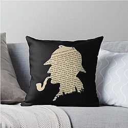 Classic Sherlock Holmes Pillow