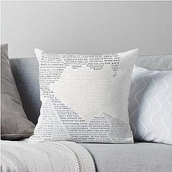 BBC Sherlock Holmes Throw Pillow