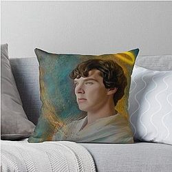 Sherlock Holmes Throw Pillow