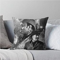 Sherlock Holmes - Basil Rathbone Throw Cushion
