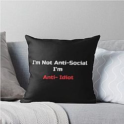 Sherlock Holmes Funny Quote Sherlock Holmes season 3 Funny Quote Shirt Throw Pillow
