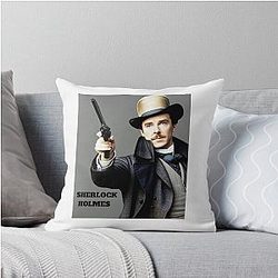 The Adventure of Sherlock Holmes Throw Pillow