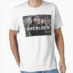 Sherlock Holmes Essential T-Shirt Benedict Cumberbatch